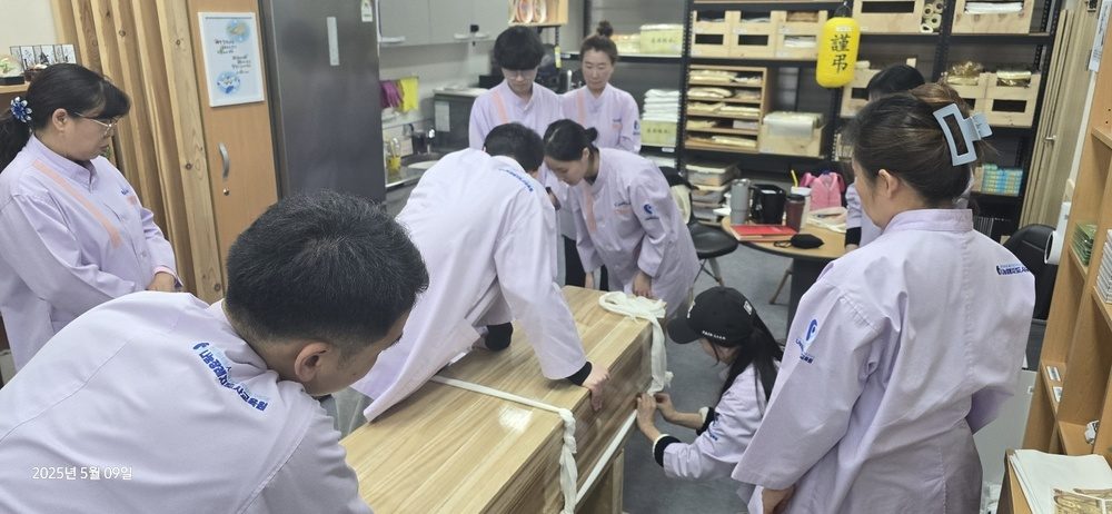나눔장례지도사교육원 결관 수업