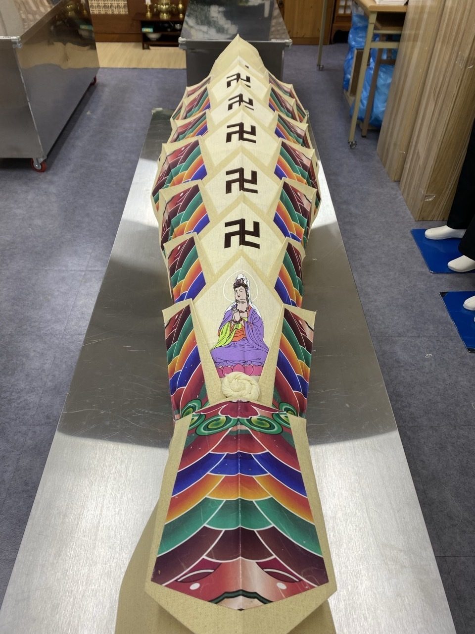 나눔장례지도사교육원 교육생 작품전 - 단청문냥 불교식 궁중대렴