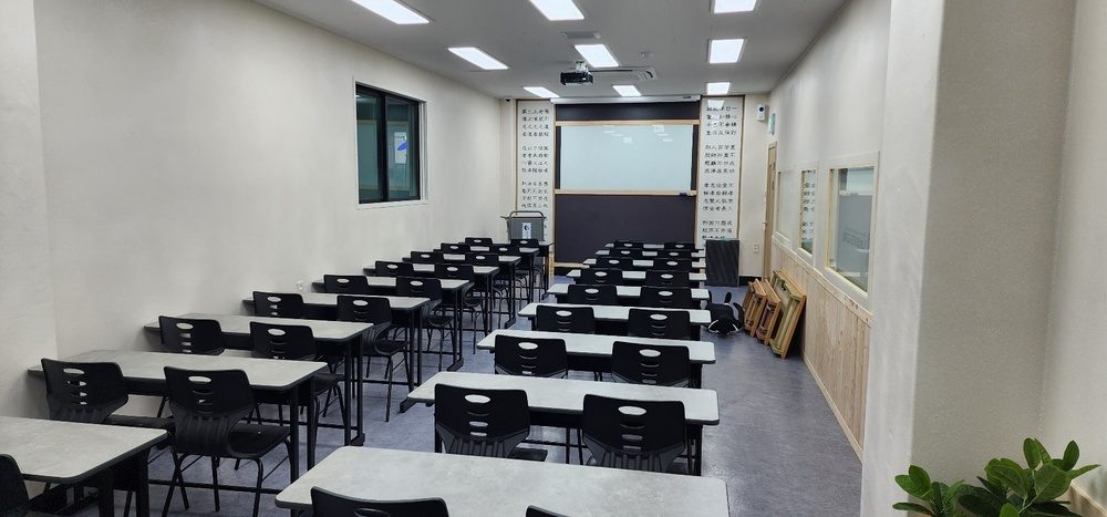 나눔장례지도사교육원 인테리어 전경
